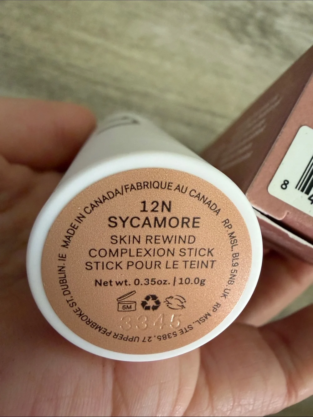 ILIA Skin Rewind Complexion Stick — 12N Sycamore (Natural Beige)